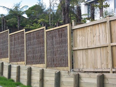 Brushwood fences